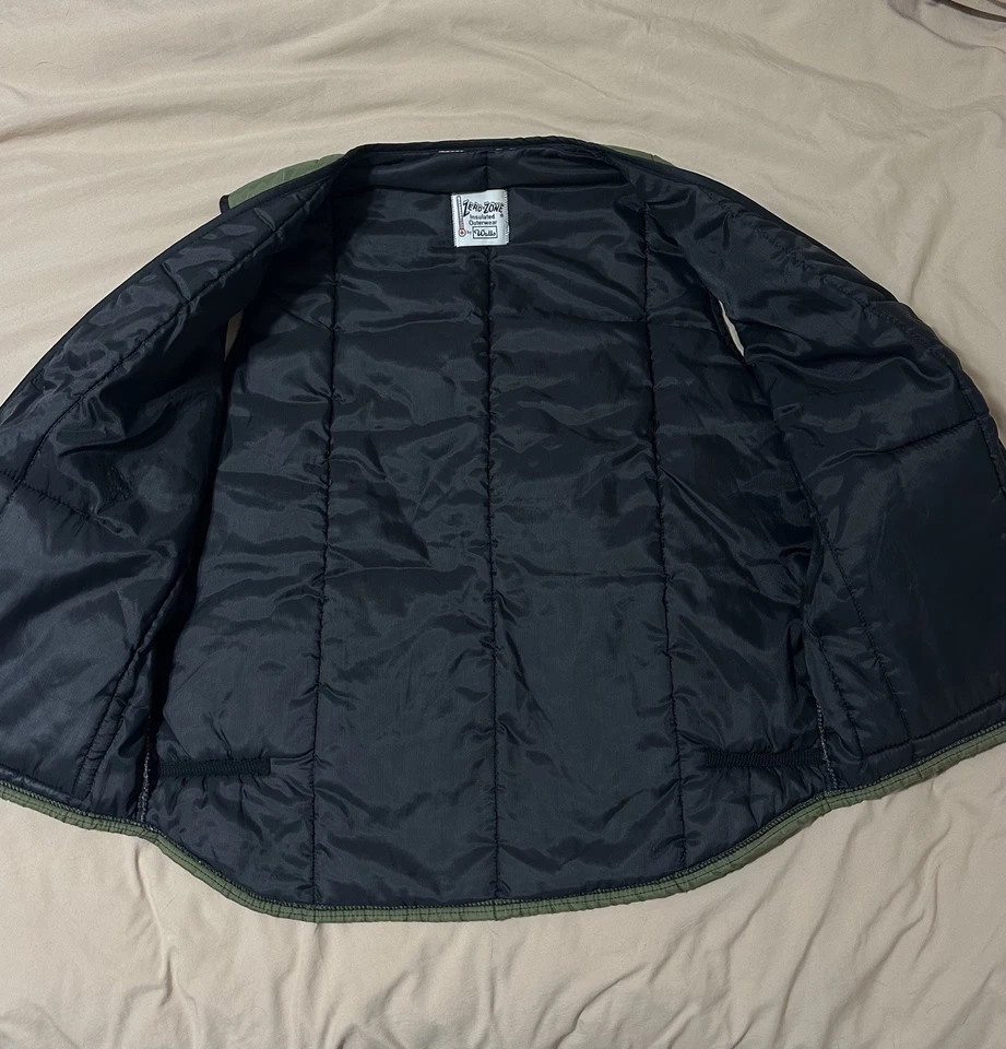 CHALECO ACOLCHADO ZONA CERO HOMBRE LG VERDE Foto 2 de 4