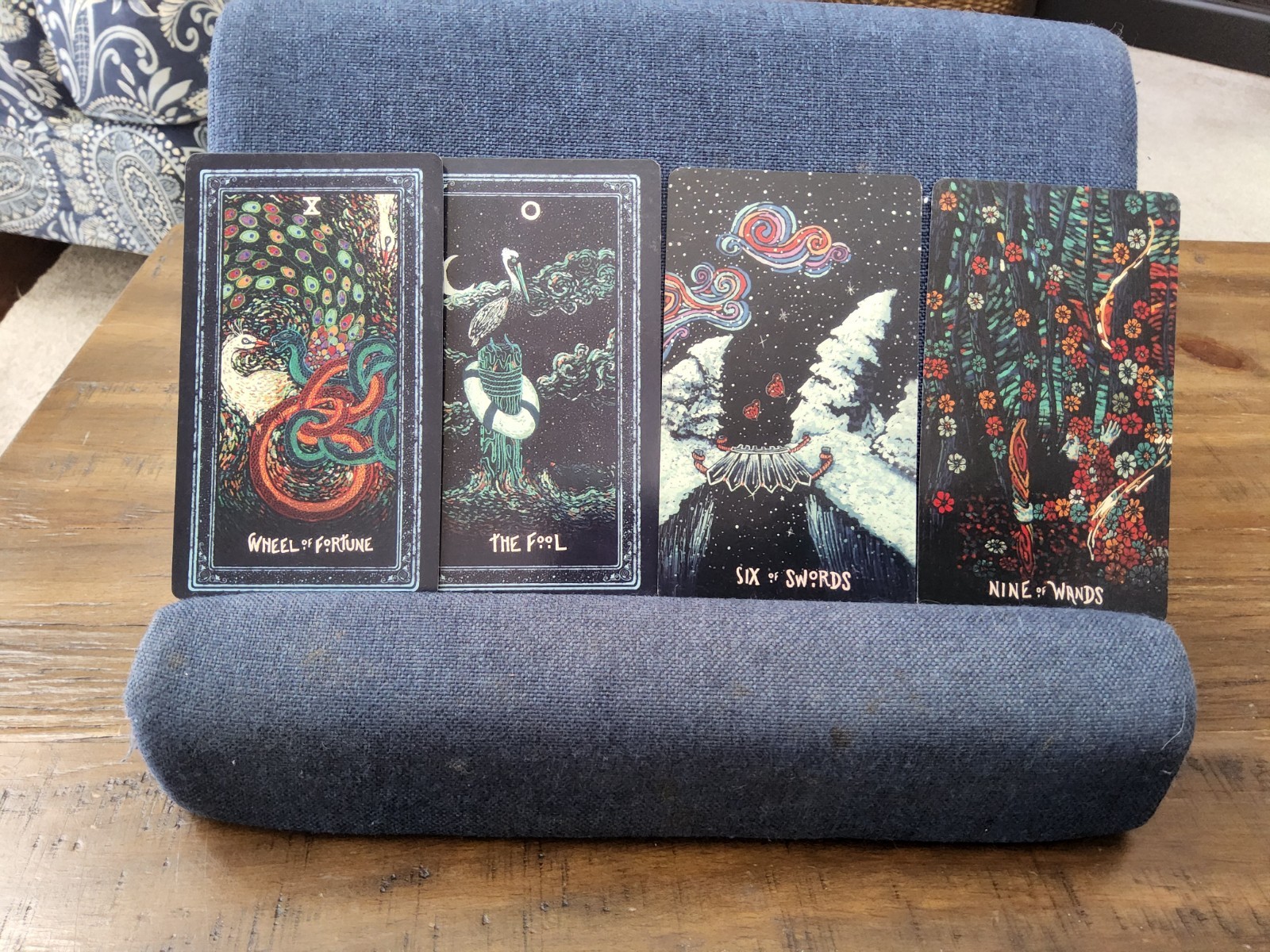 The Prisma Visions Tarot by James R. Eads 79 Card Tarot Deck USED