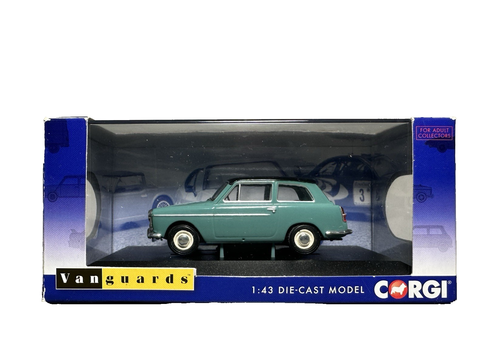 Corgi Vanguards VA11208 Austin A40 Farina Mk1 Countryman Horizon Blue / Black