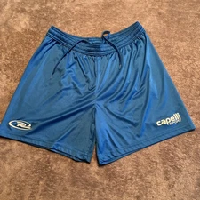Capelli Sport RUSH Shorts Size Small Soccer Uniform Athletic Blue Workout
