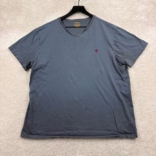 Polo Ralph Lauren T Shirt Mens Size XL Gray Short Sleeve V Neck Cotton