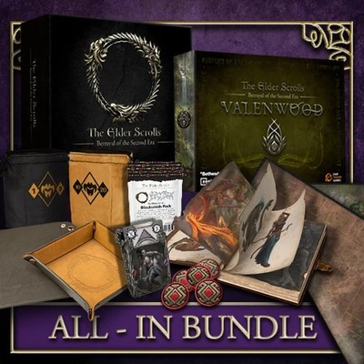 New The Elder Scrolls: Betrayal of the Second Era Kickstarter All-In Bundle
