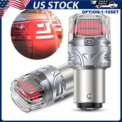 AUTOONE 1157 LED Brake Stop Tail Light Bulbs Lamps Pure Red 7528 2357 2057 2-20X