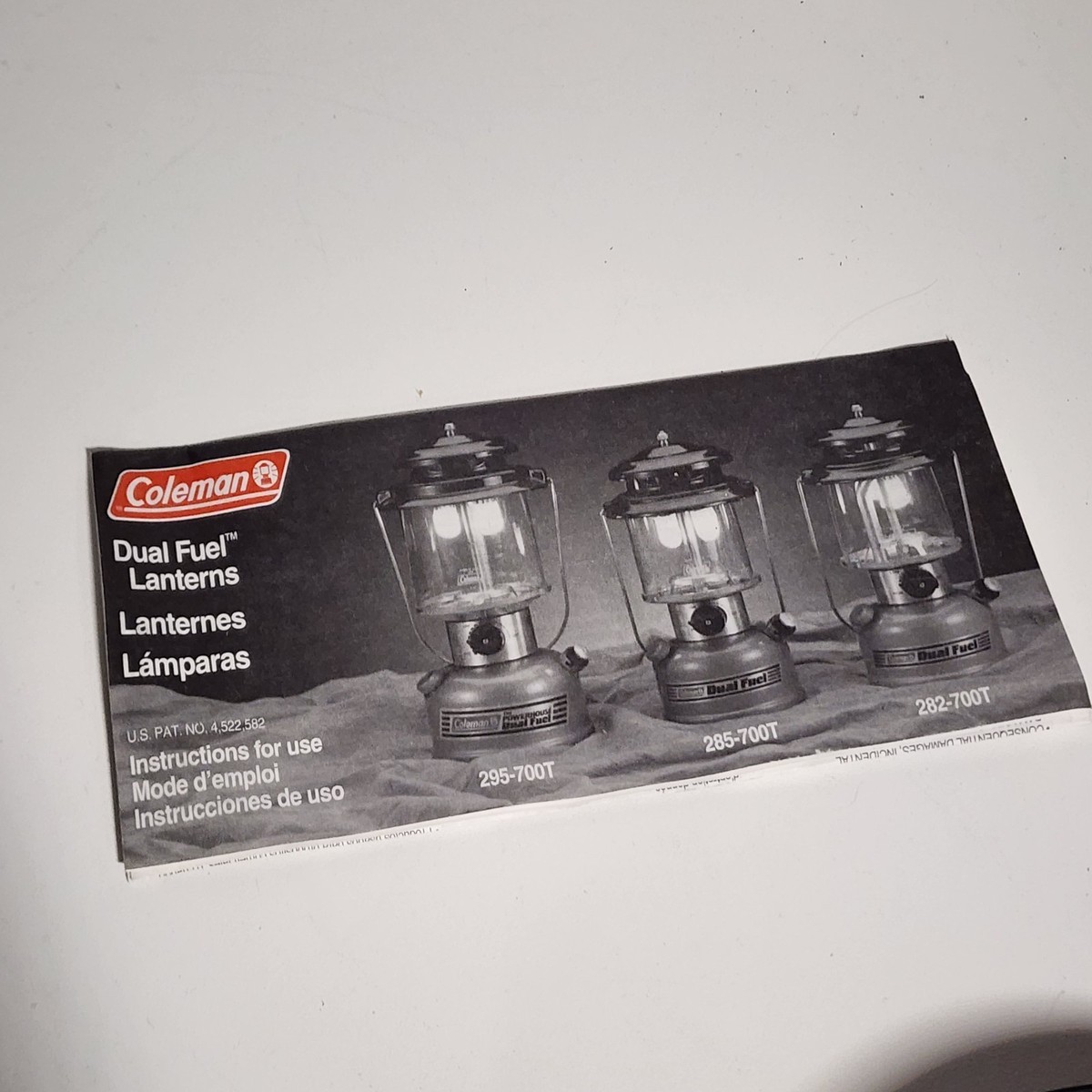 Coleman 295-700T Powerhouse Dual Fuel Lantern | eBay