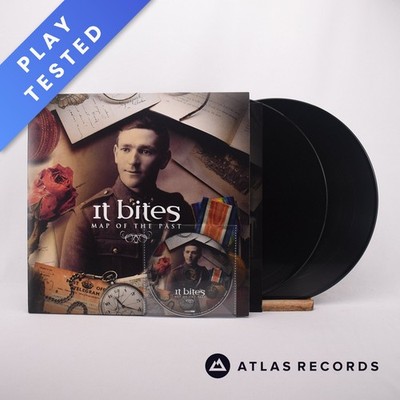 It Bites Map Of The Past Insert Reissue 2 x LP + CD Vinyl Record - EX/NM