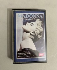 VINTAGE MADONNA RARE HONK KONG TRUE BLUE CASSETTE ALBUM addtnl songs