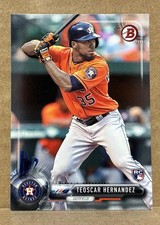 2017 Teoscar Hernandez Bowman Rookie Card #26. rookie card picture