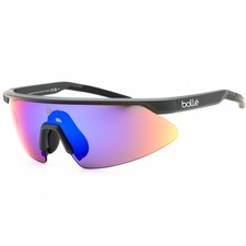 Bolle Unisex Sunglasses Titanium Matte Nylon Half Rim Frame MICRO EDGE BS032009