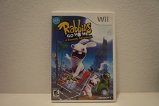 Rabbids Go Home: A Comedy Adventure (Nintendo Wii, 2009) - CIB w/ Manual!