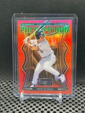 Drew Burress 2025 Select - Phenomenon - Red Prizm #75/99 21 Georgia Tech