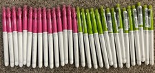 30-CT Lot Of New Pilot Frixion Colors Erasable Markers. Hot Pink And Light Green