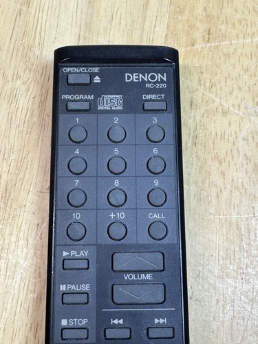 Controllo CD ufficiale Denon RC-220 testato e funzionante - Foto 3 di 9