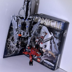LEGO Bionicle Turaga Dume and Nivawk 8621 with Box and Instructions Complete Set