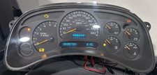 2003-2004 SILVERADO SIERRA TAHOE INSTRUMENT GAUGE CLUSTER MILEAGE PROG REBUILT