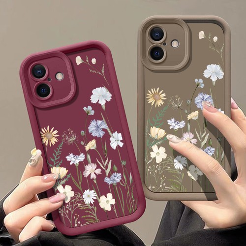 Flower Shockproof Case Cover For iPhone 16 Pro Max 15 Plus 14 13 12 11 16e 8 7 - Picture 5 of 17