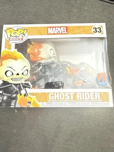 Funko Pop! Rides: Marvel - Ghost Rider - Diamond Comics (Exclusive) #33