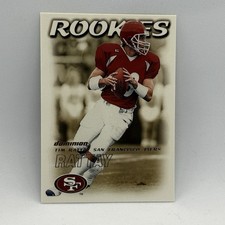 Tim Rattay Rookie Card 2000 Fleer Skybox Rookie #228 San Francisco 49ers. rookie card picture