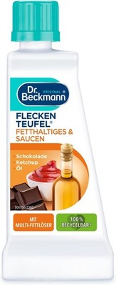 Dr. Beckmann Fleckenteufel Fetthaltiges & Saucen Spezialfleckentferner 50 ml