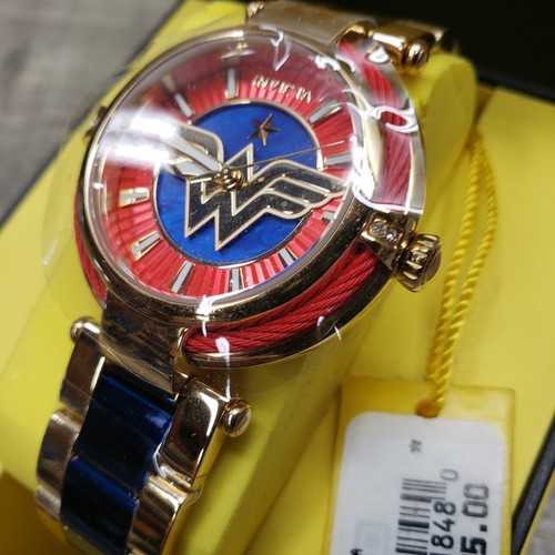 *SIEHE VIDEO* Invicta 34954 DC Wonder Woman Limited Ed. 40mm #1831/4000 Uhr - Bild 6 von 22