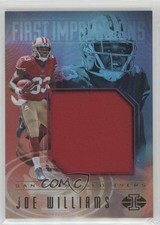 2017 Panini Illusions First Impressions Memorabilia Joe Williams #FI-JW tj0