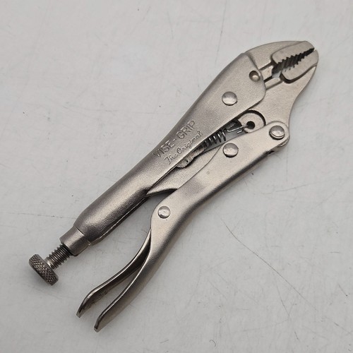 Irwin Vise-Grip 5WR Feststellzange 5" lang 1-1/8" Kapazität gebogene Backe - Bild 5 von 10