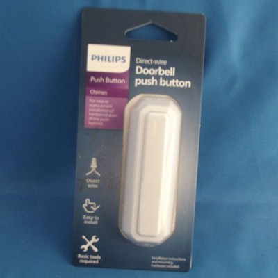 Philips Direct-wire Doorbell Push Button DES4111R/27