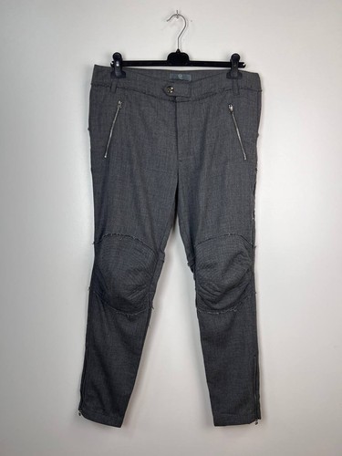 Alexander McQueen, Alexander McQueen vintage biker wool pant size 50