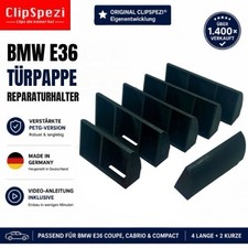 BMW E36 Reparaturset Halter T�rverkleidung T�rpappe Coupe Cabrio Verst�rkt Video