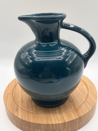 Fiesta Turquoise Carafe - Open Water Jug HLC Teal Aqua