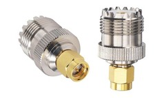 2pcs RF coaxial Coax Adapter SMA Male to UHF Female SO-239 SO239