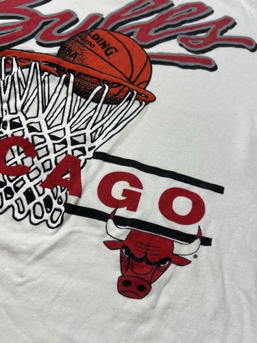Vintage Chicago Bulls 1990’s T-Shirt - M Siebdruck - Bild 4 von 12