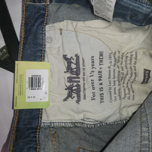 Levi's Skinny Taper Ripped/Paint Jeans - Herren 38X32 - Bild 11 von 13