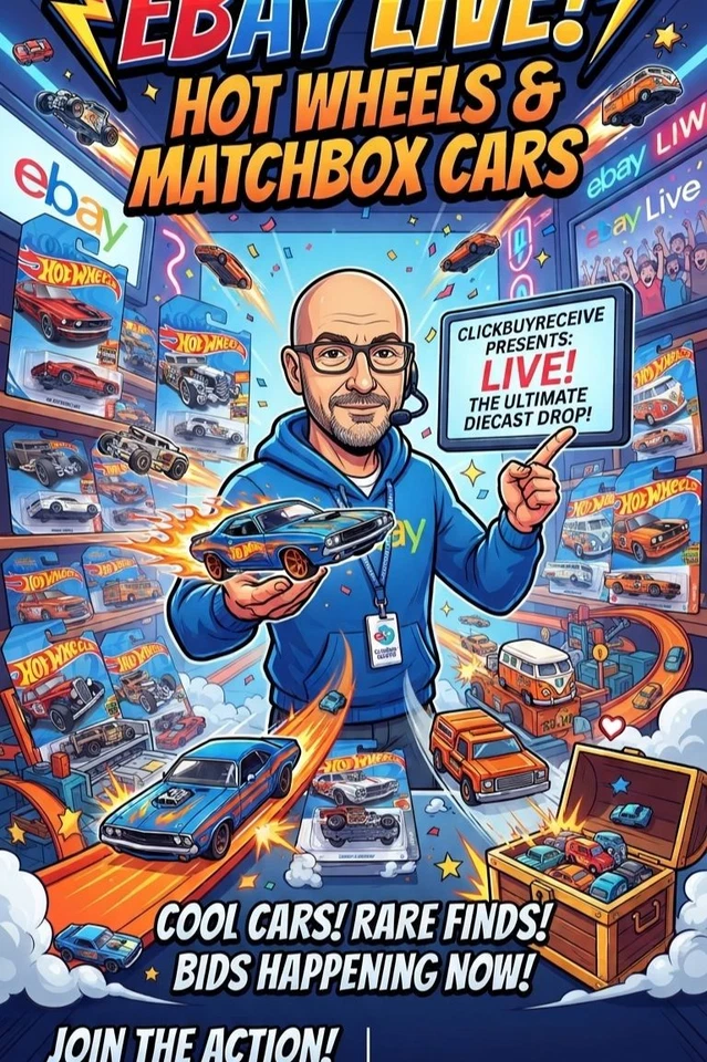 Diecast Hot wheels & Matchbox Carded Vehicles