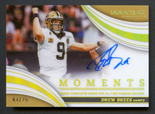 Drew Brees Rookie Cards Checklist and Autographed Memorabilia Guide