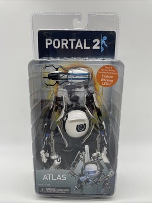NECA Portal 2 Atlas Action Figure With LED lights NECA 2014