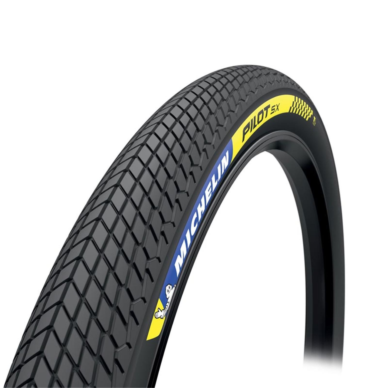 Michelin - Bicycle Pilot SX 20''x1-3/8 Wire Clincher - Black