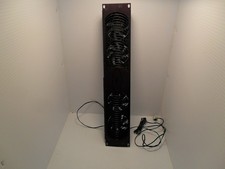 4-fan rack mount cooling system with temp control no power supply