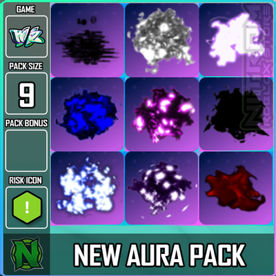 Roblox World Zero WZ - 9 PACK - NEW AURA PACK | eBay