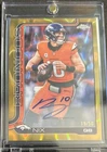2025 Topps Chrome Bo Nix Chrome Autographs (RAW)