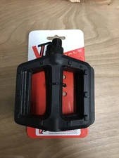 VP Components Grind Pedals - Platform, Plastic, 9/16", Black