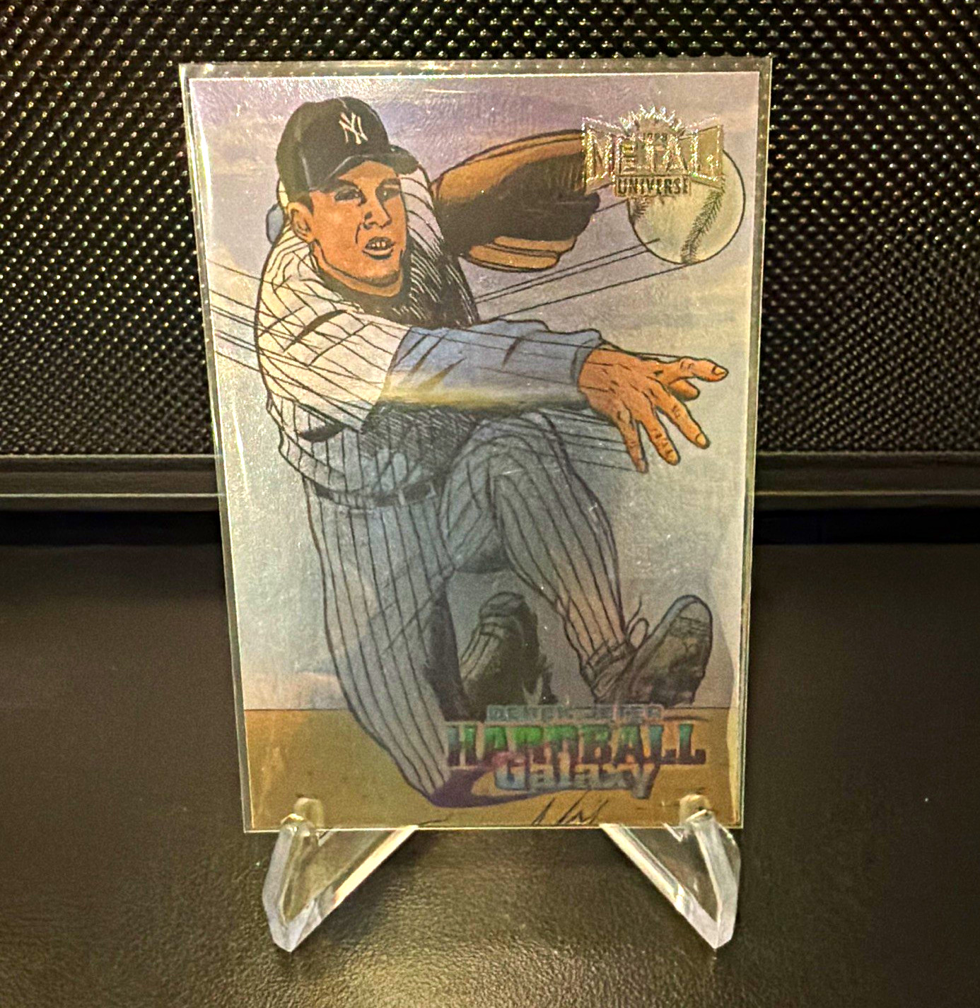 1998 Skybox Metal Universe Hardball Galaxy Insert Derek Jeter #208 Yankees