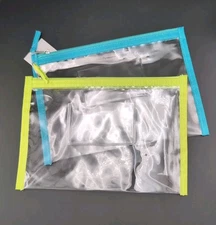 Target Bullseye's Playground small Storage Bags Green 9"W x 6.25"H (NWT)