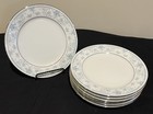 Noritake Legendary 3480 STRING OF PEARLS 8" Plates - Set of 7 — photo 1