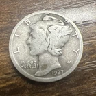 1927 Mercury Dime. Actual Coin Nice Details Get It While It’s Here
