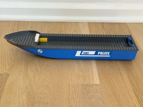 LEGO City Police Patrol Boat 7287 - HULL OF BOAT ONLY - With Stickers - #60277