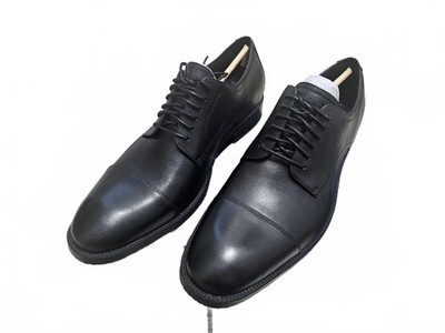Cole Haan Men's Black Leather ME Cap Oxford Dress Shoes 9