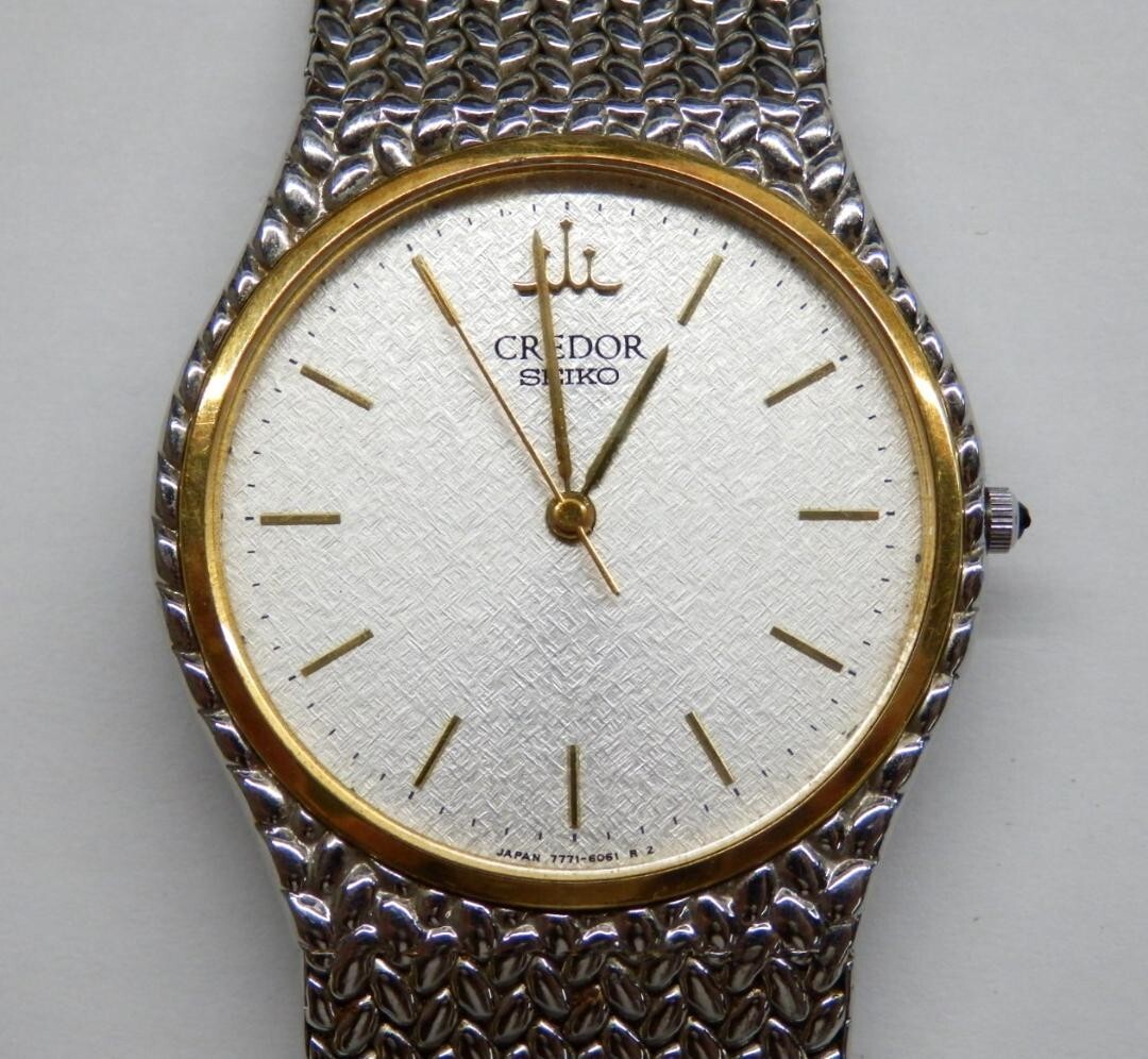 SEIKO、クレドール、18KT、BEZEL