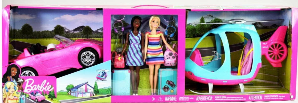Barbie Suv Costco Barbie Car And Helicopter Mattel Barbie Girls