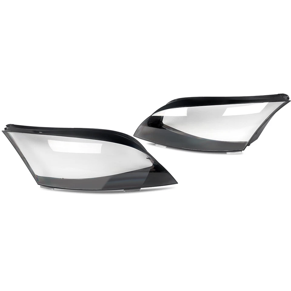 Pair Headlight Clear Lens Cover Shell Housing For Audi TT Roadster 2008-2014 - Image 4 of 4