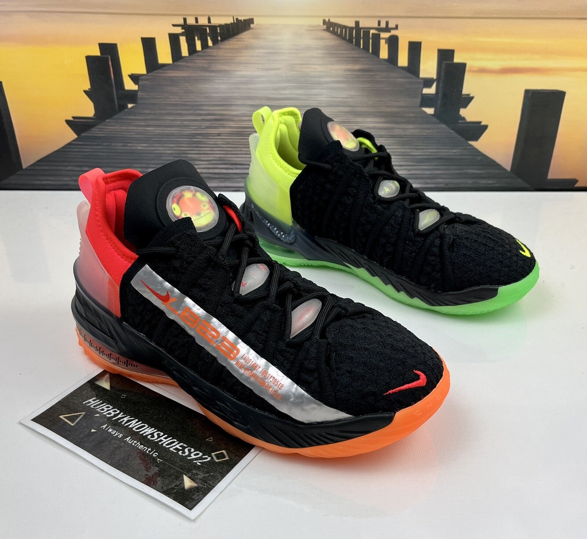 Nike LeBron 18 シューズ 9.5 黒/赤 Nike LeBron 18 Black University Red for Sale | Authenticity